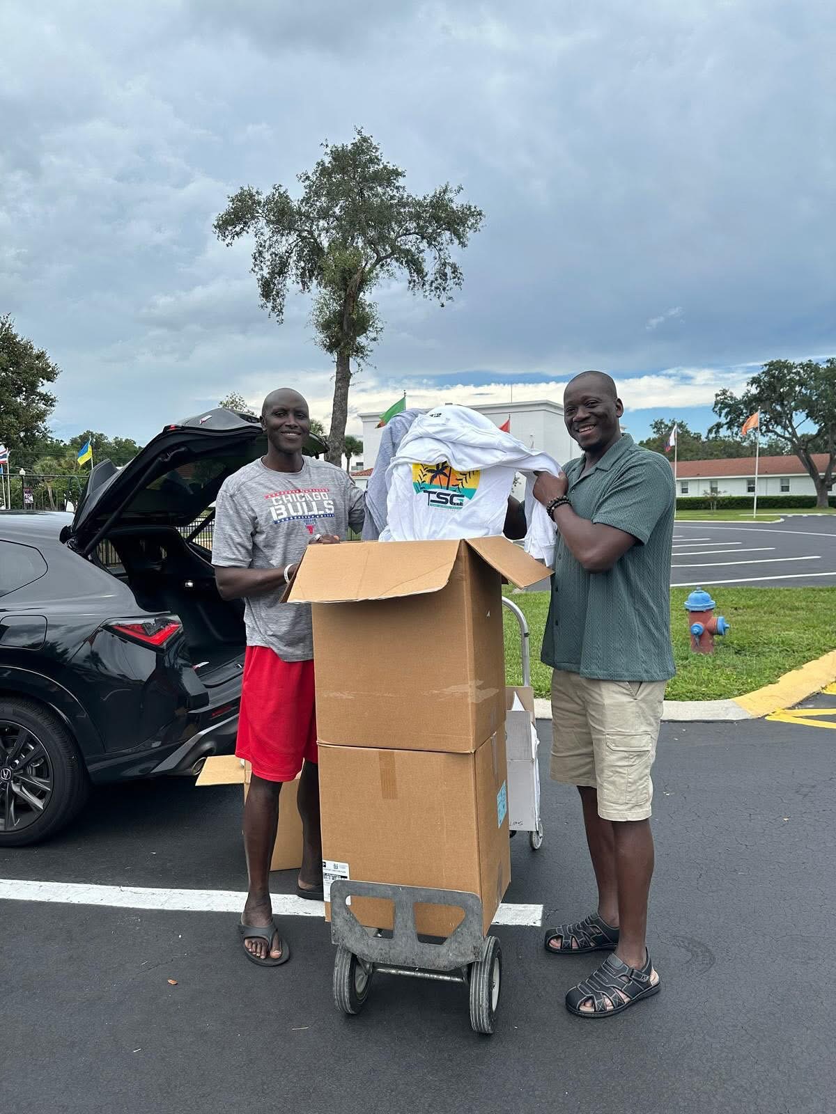 DONATIONS SENT TO CHAD, AFRICA