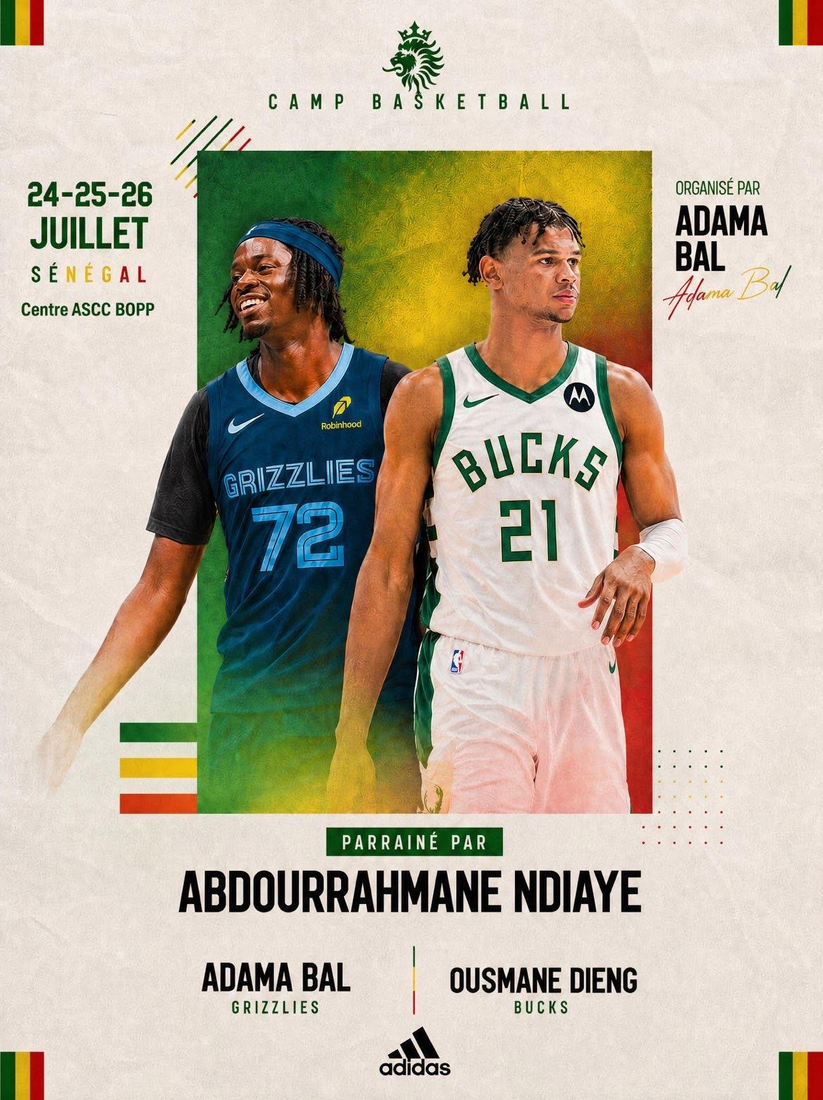 Camp d'été NBA 2026
